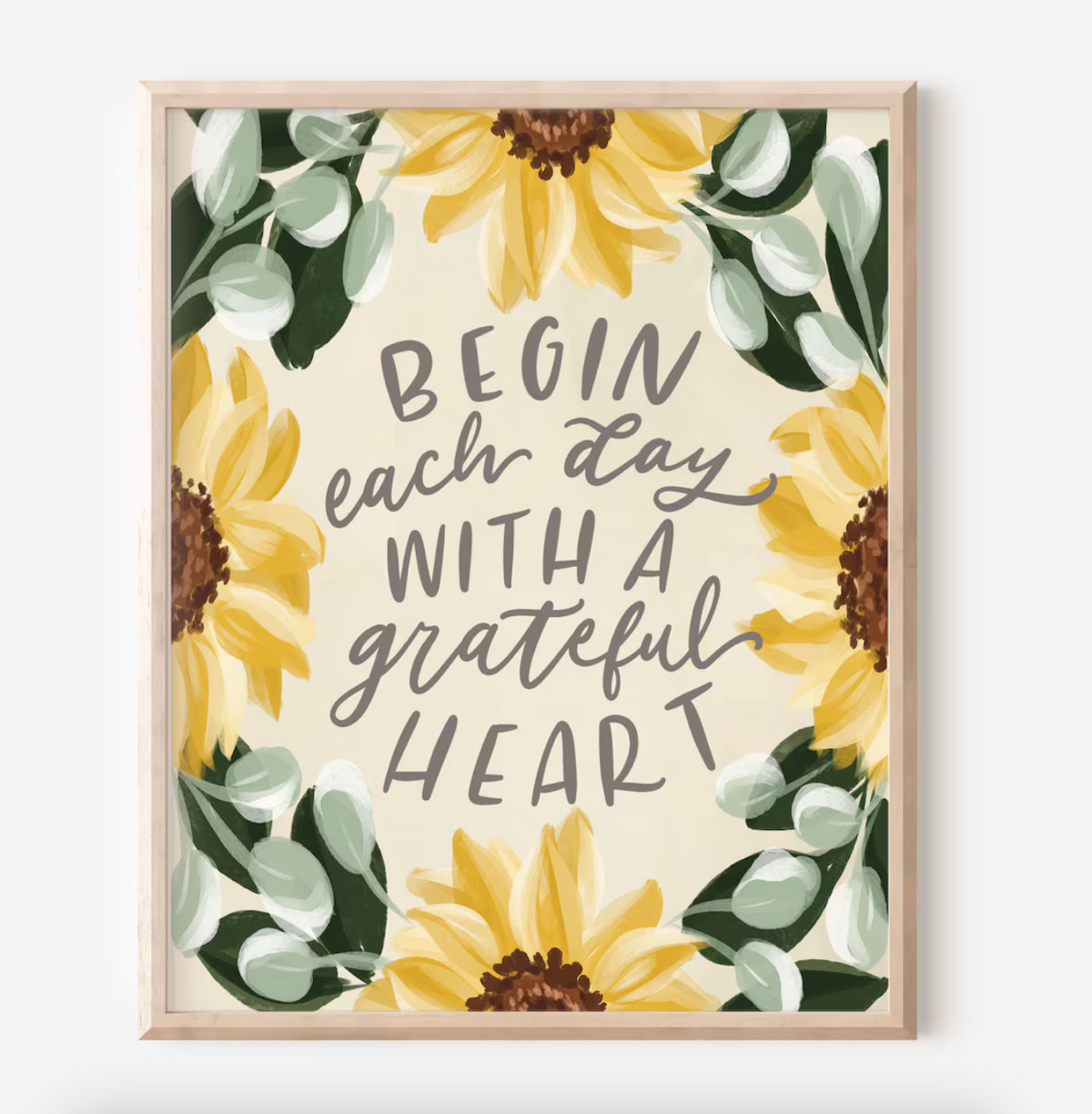Begin Each Day