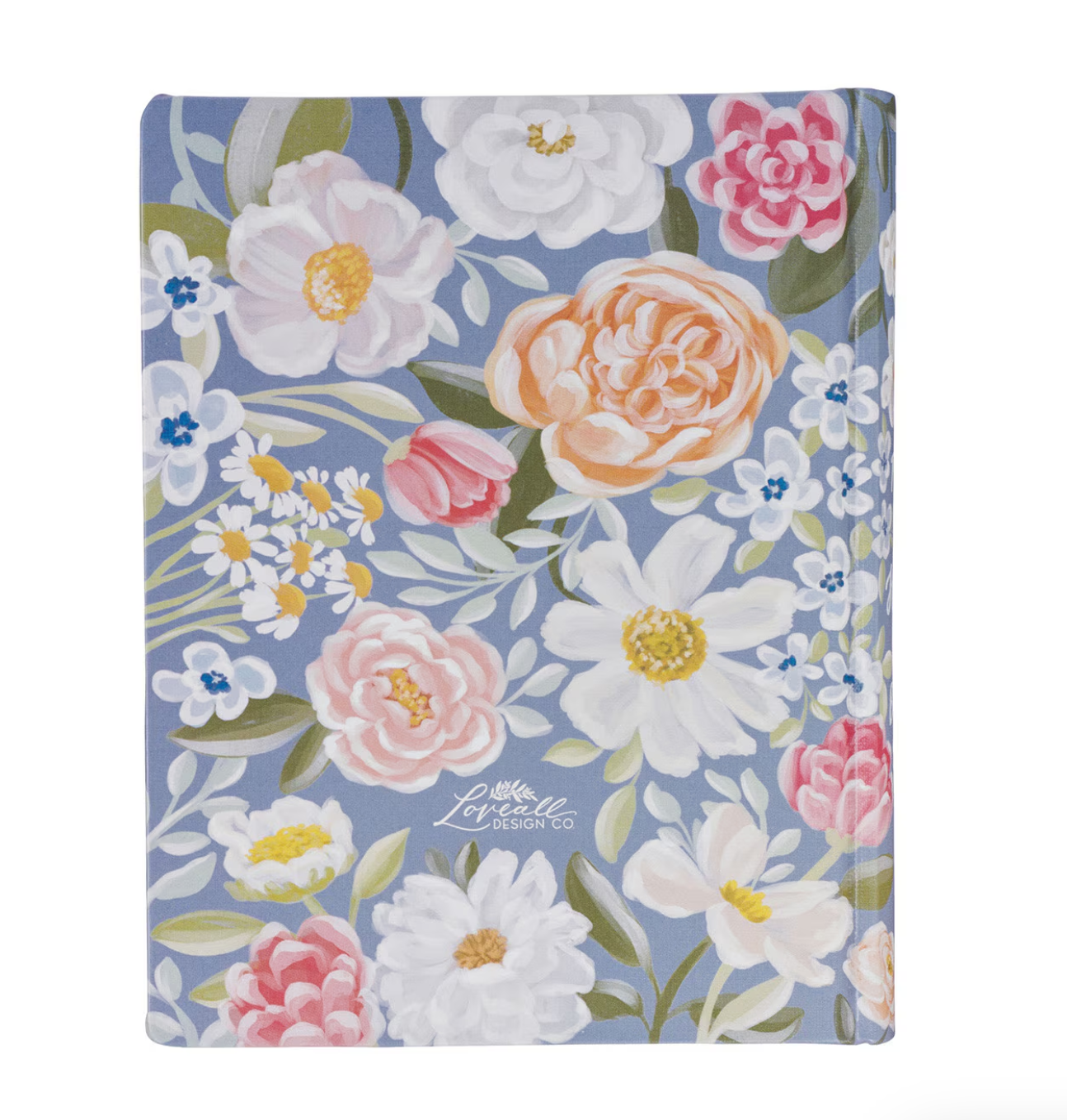 Flora Theme Faux Leather Hard Cover KJV Note-Taking Bible