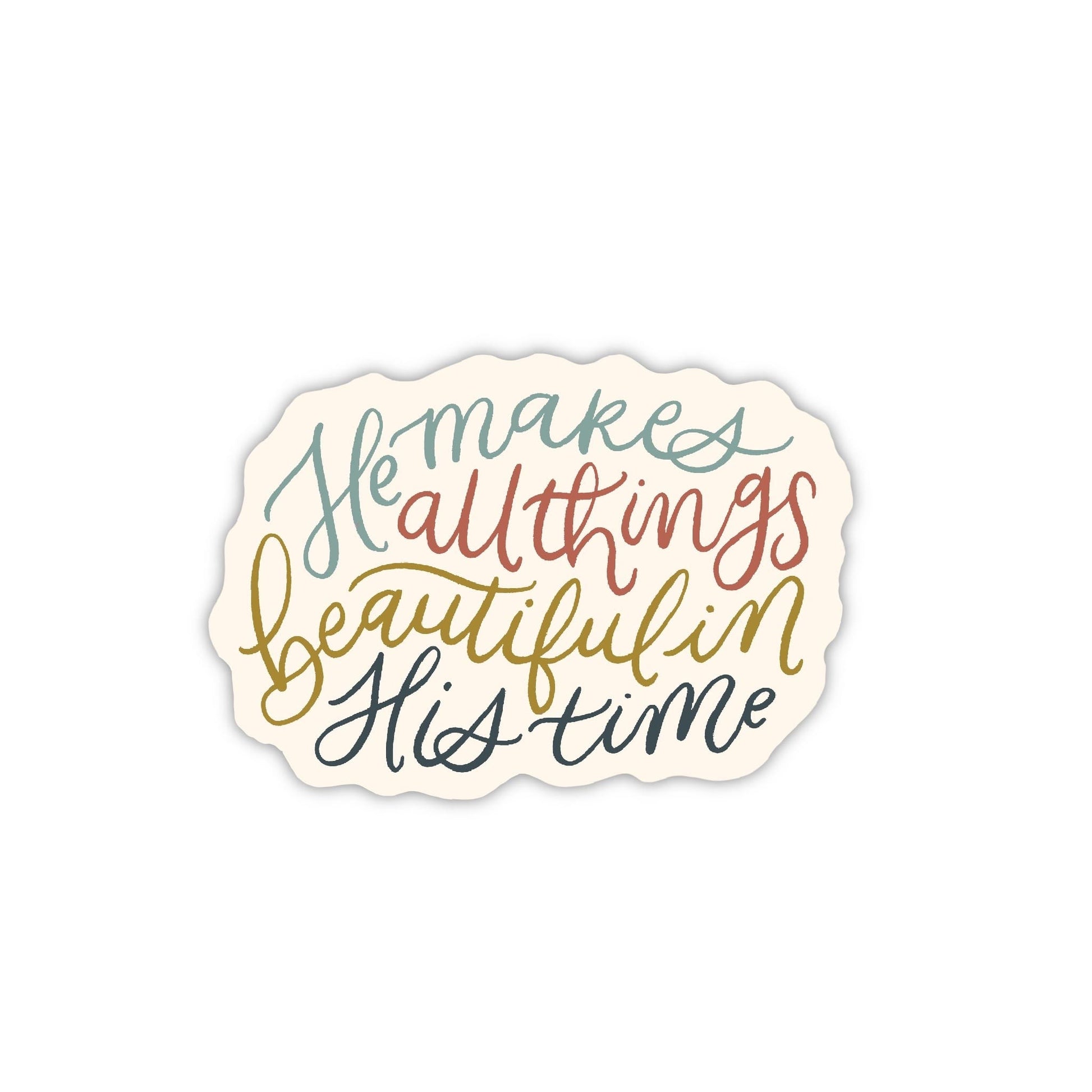 All Things Beautiful Sticker - Loveall Design Co.