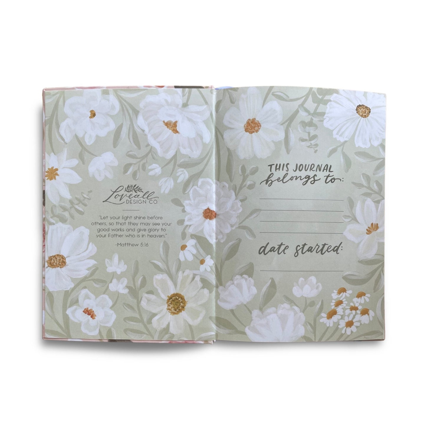 Evelyn Hardback Journal - Loveall Design Co.