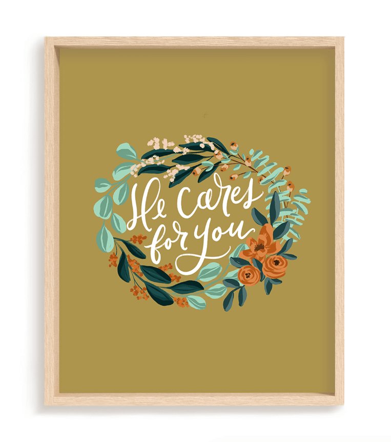 He Cares For You - Loveall Design Co.