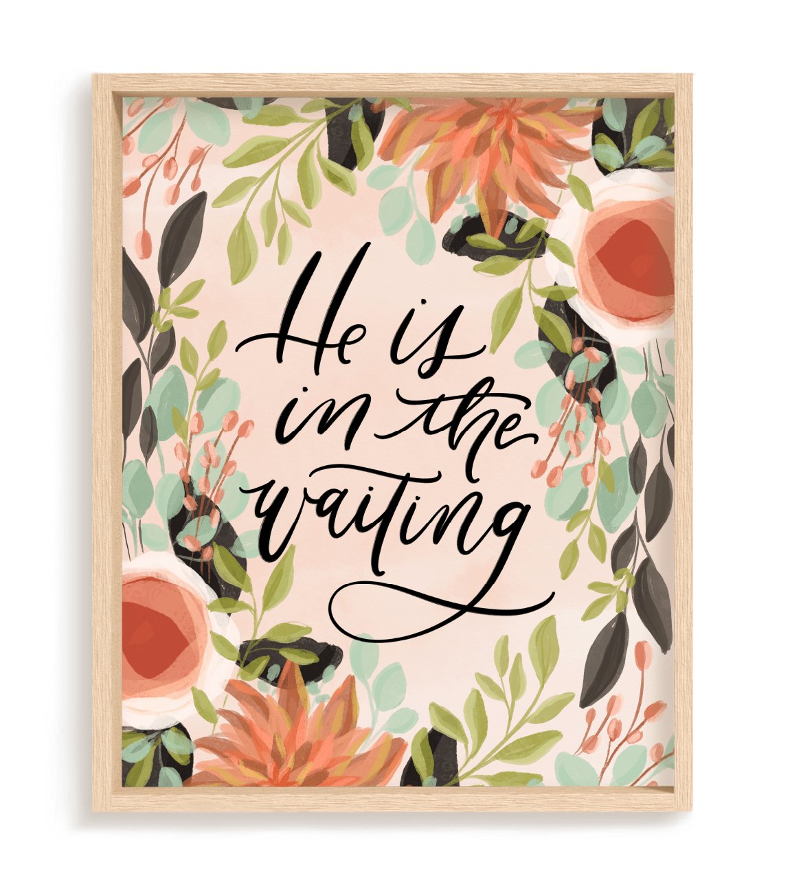 He Is In The Waiting - Loveall Design Co.