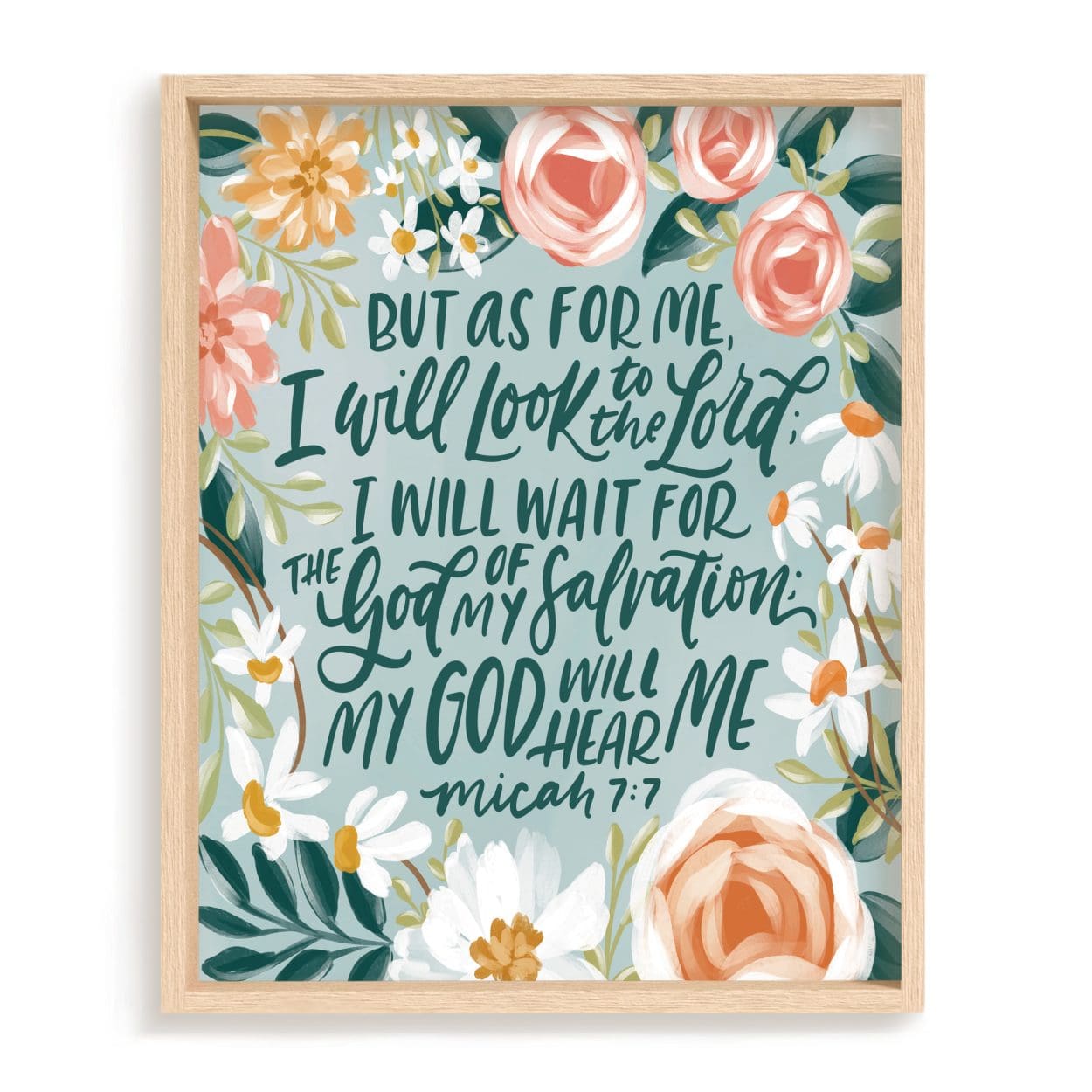 I Will Look To The Lord - Loveall Design Co.