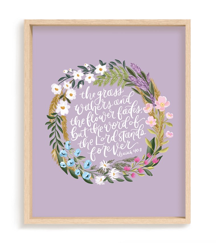 Isaiah 40:8 - Loveall Design Co.