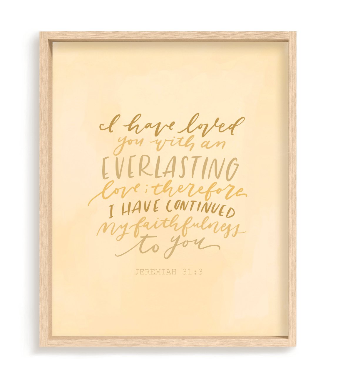 Jeremiah 31:3 - Loveall Design Co.