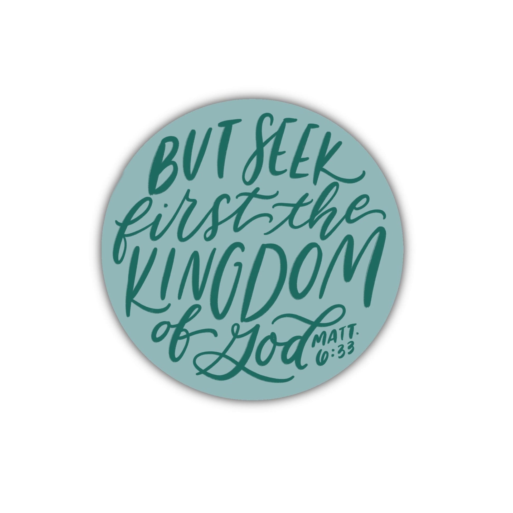 Kingdom of God Sticker - Loveall Design Co.