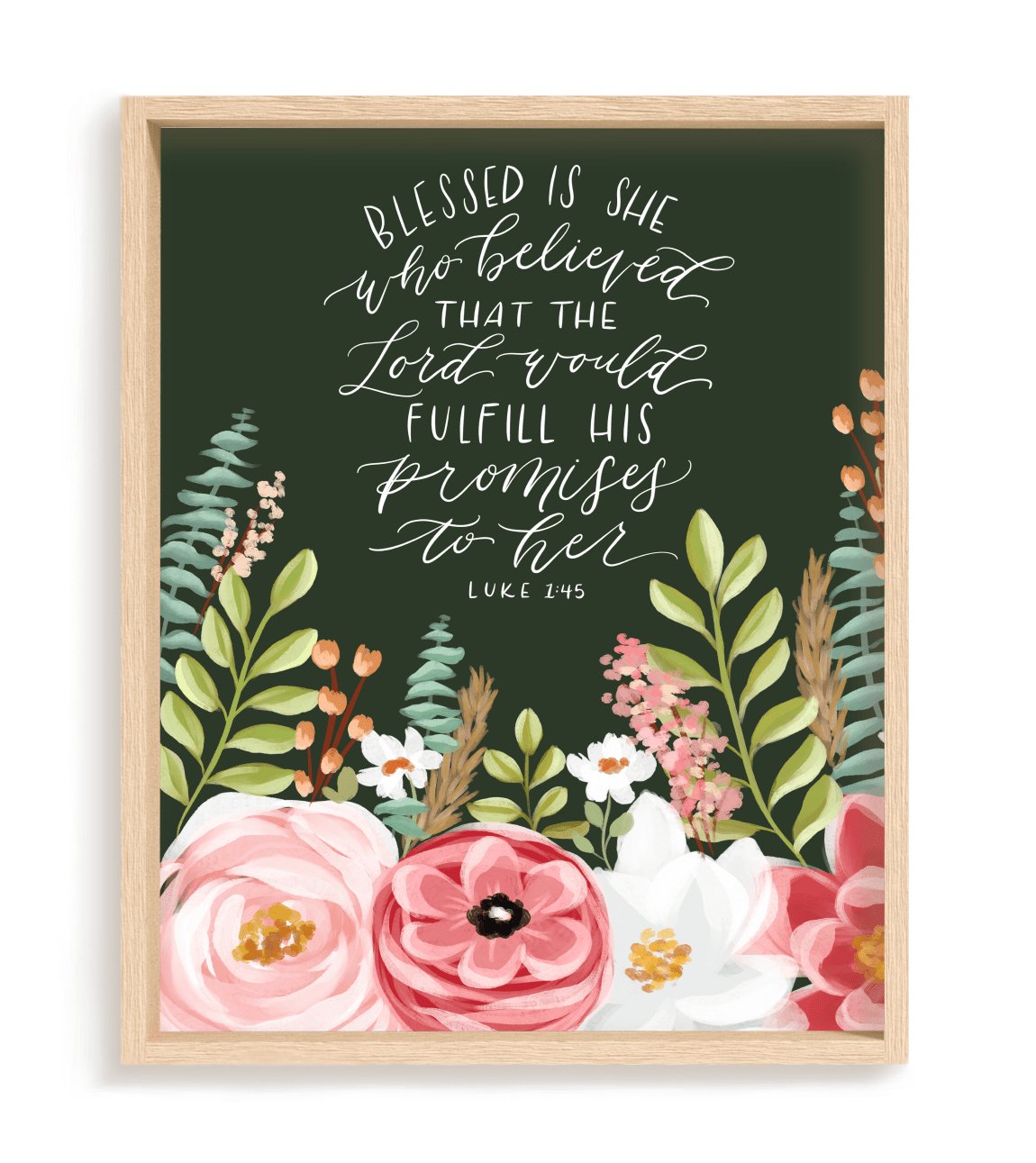 Luke 1:45 - Loveall Design Co.