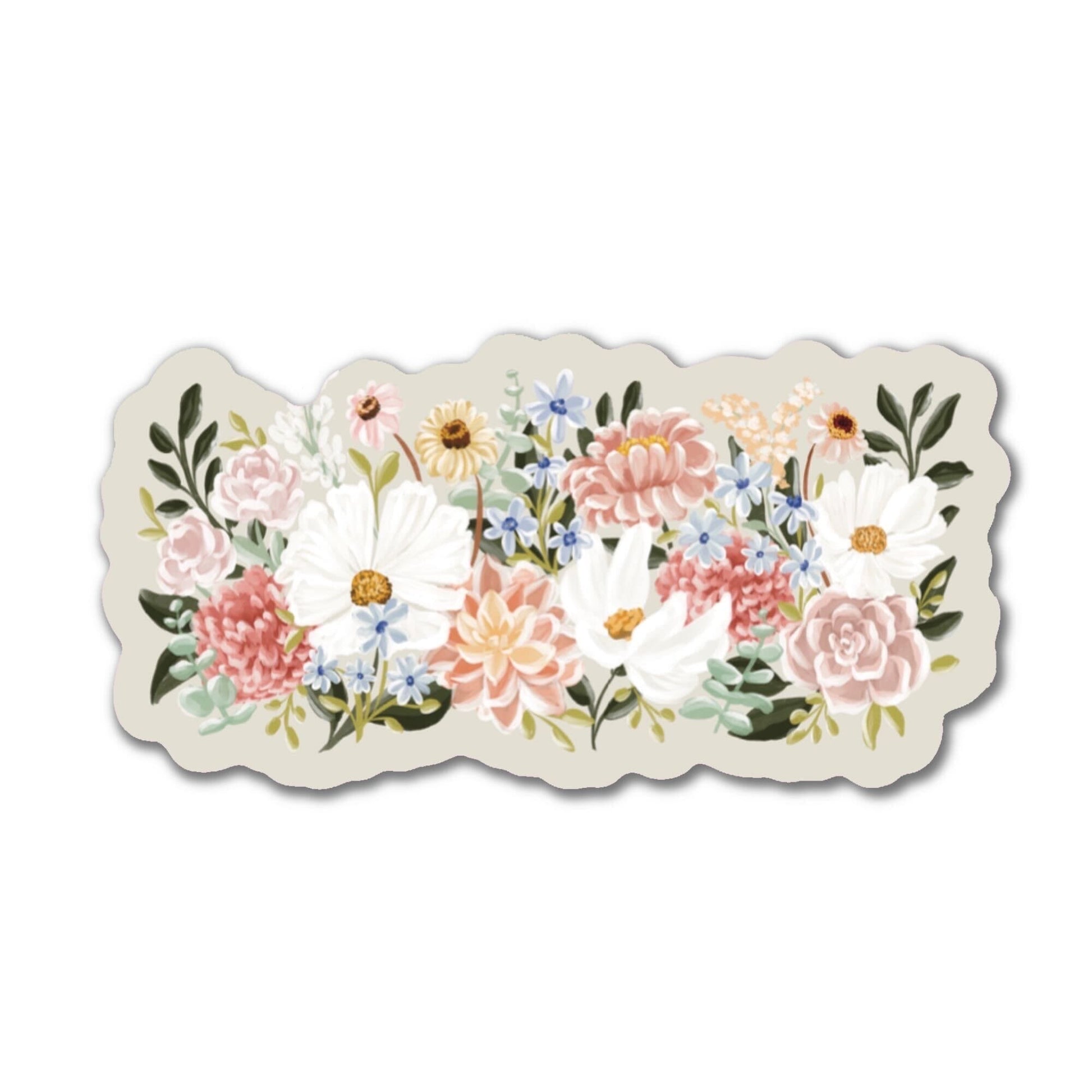 Maria Florals Sticker - Loveall Design Co.