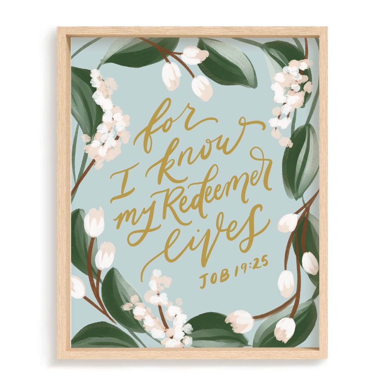 My Redeemer Lives - Loveall Design Co.