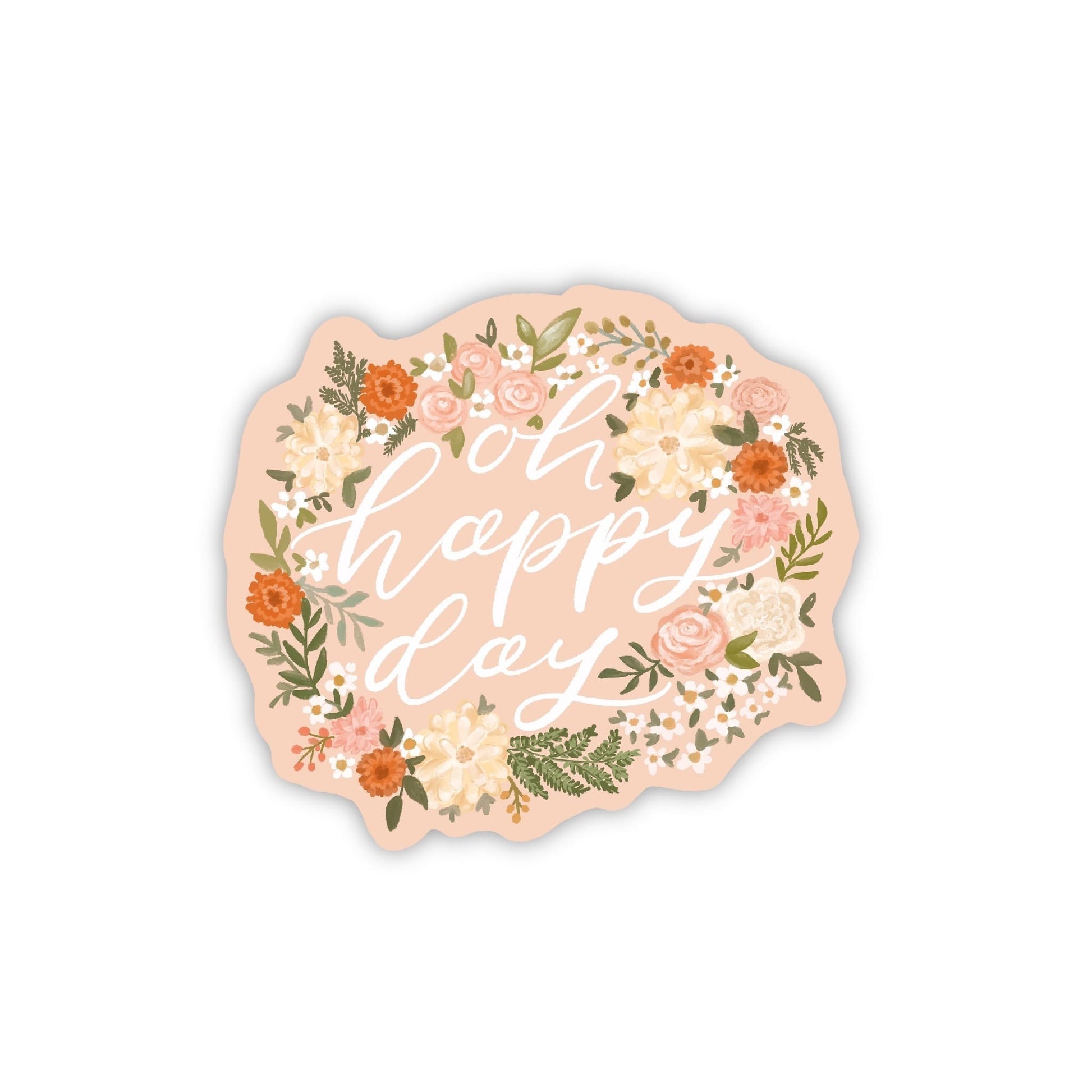 Oh Happy Day Sticker - Loveall Design Co.