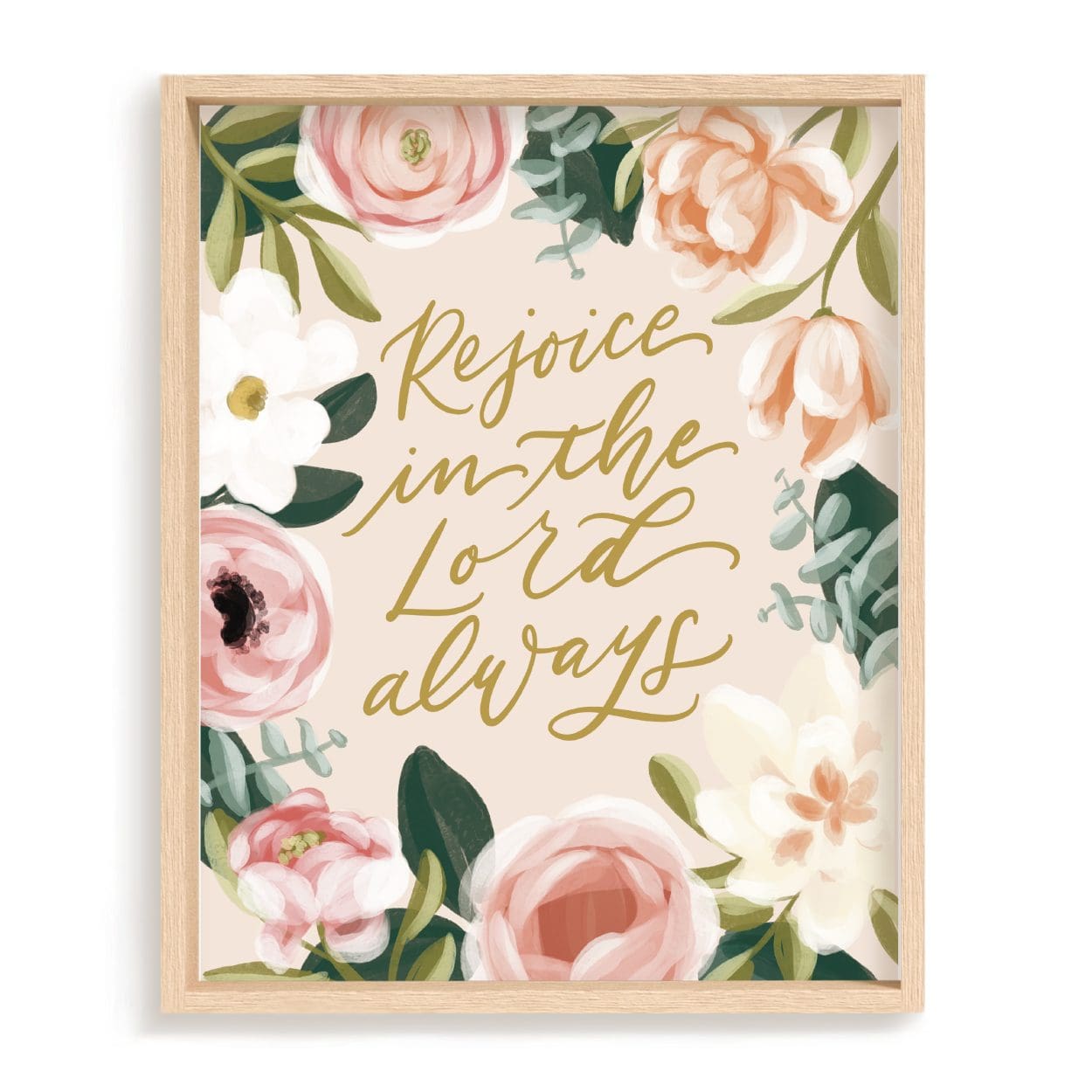 Rejoice In The Lord Always - Loveall Design Co.