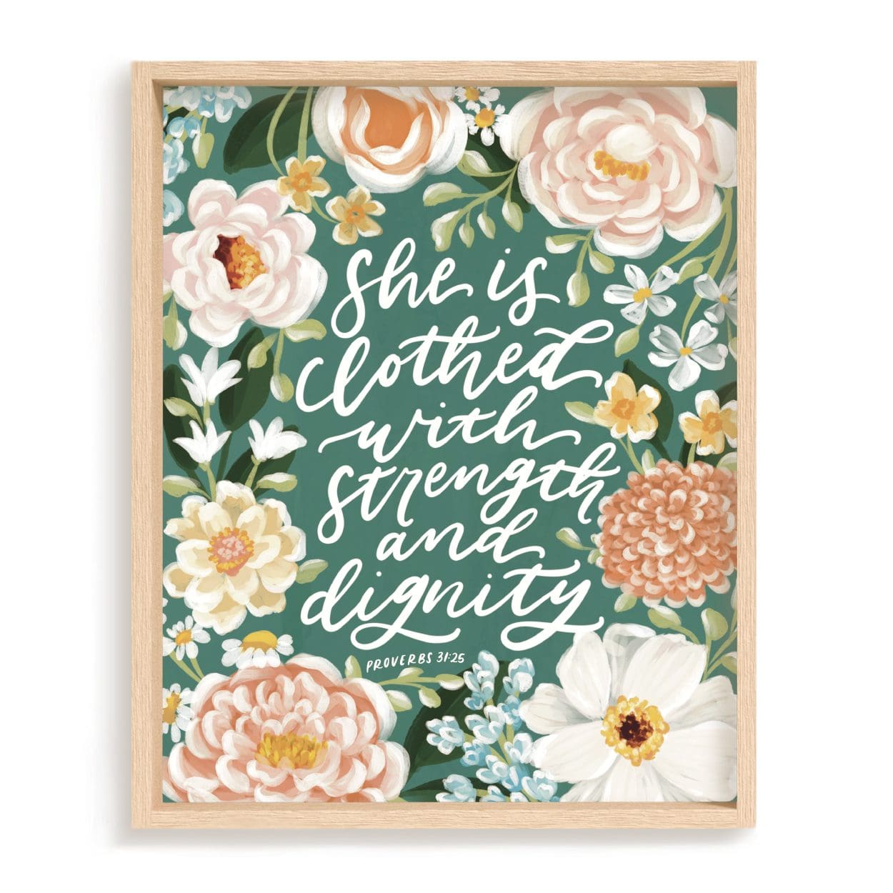 She Is Clothed With Strength And Dignity - Loveall Design Co.