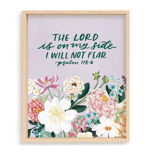 The Lord Is On My Side - Loveall Design Co.