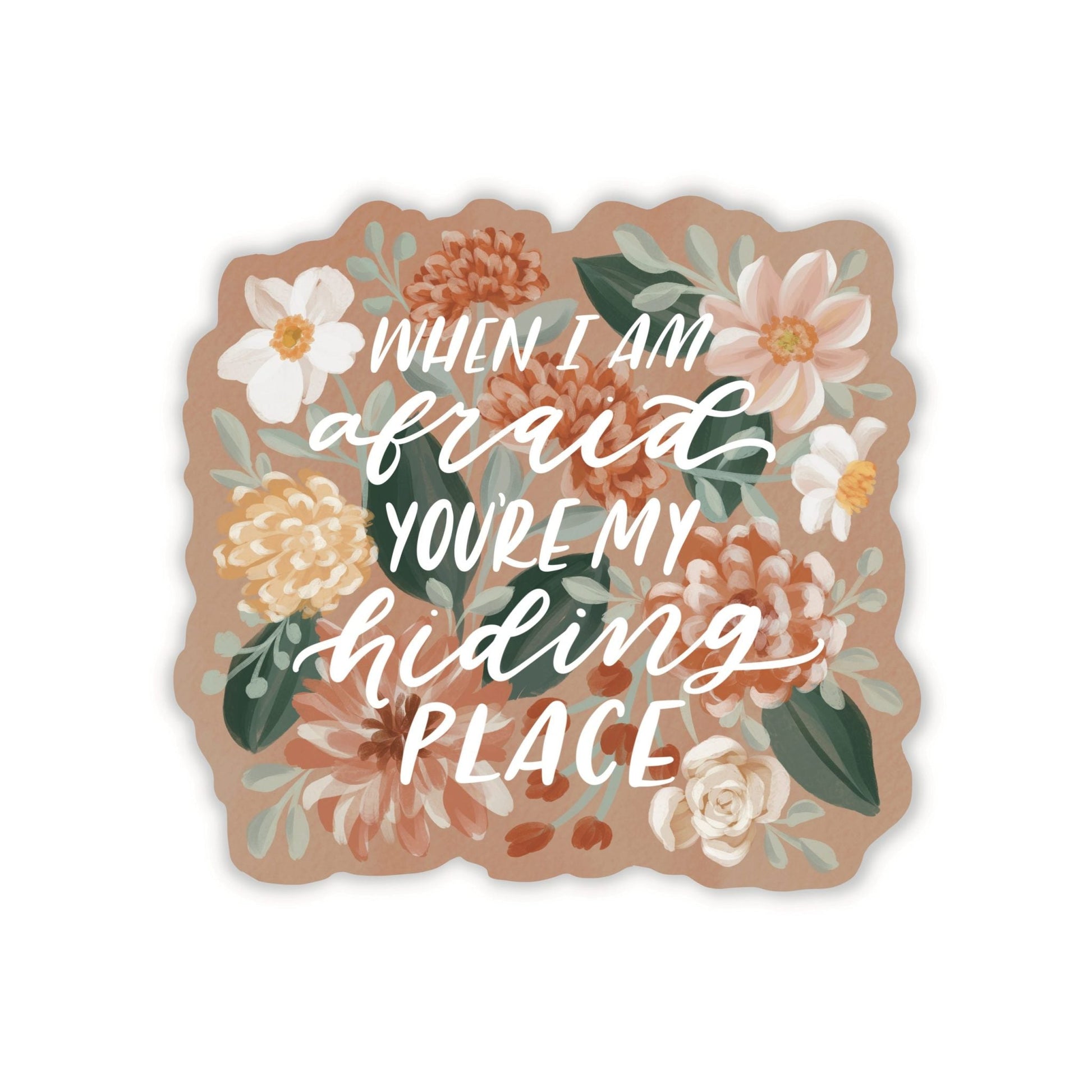 You're My Hiding Place Sticker - Loveall Design Co.